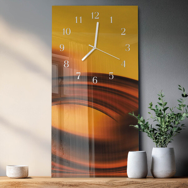 Vertical wall clock Abstraction