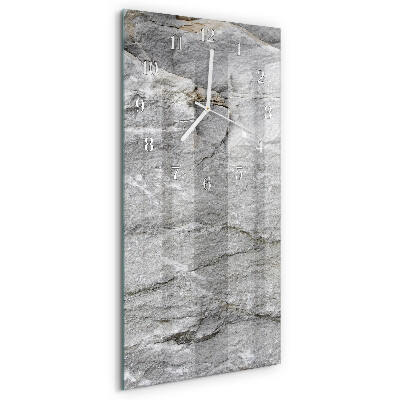 Vertical wall clock Stone