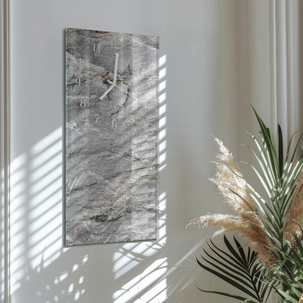 Vertical wall clock Stone