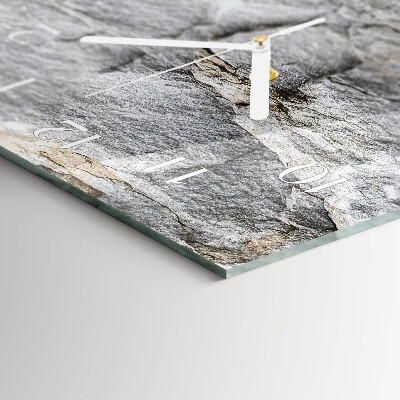 Vertical wall clock Stone
