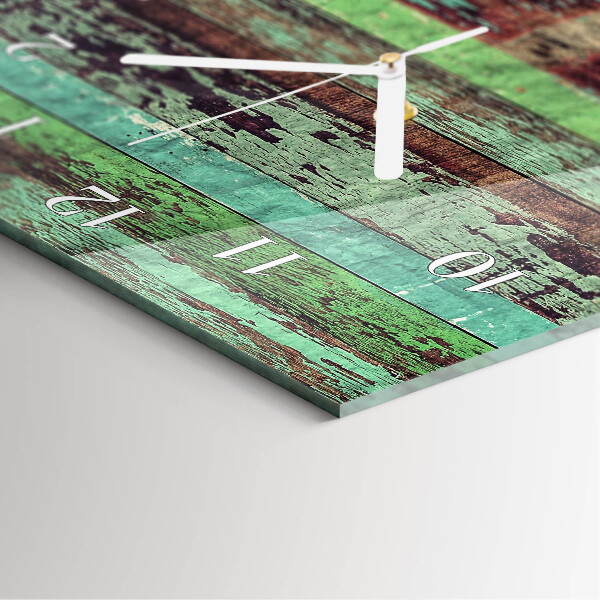 Vertical wall clock Wood