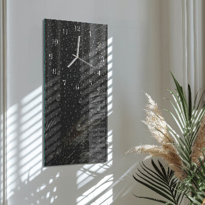 Vertical wall clock Drop