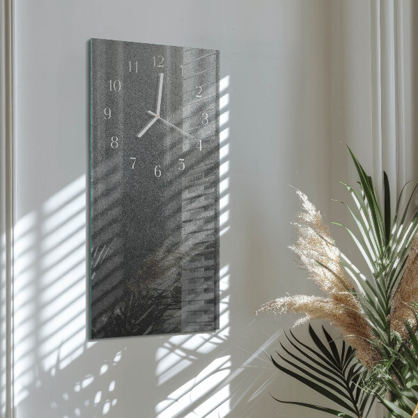 Vertical wall clock Marble Wall