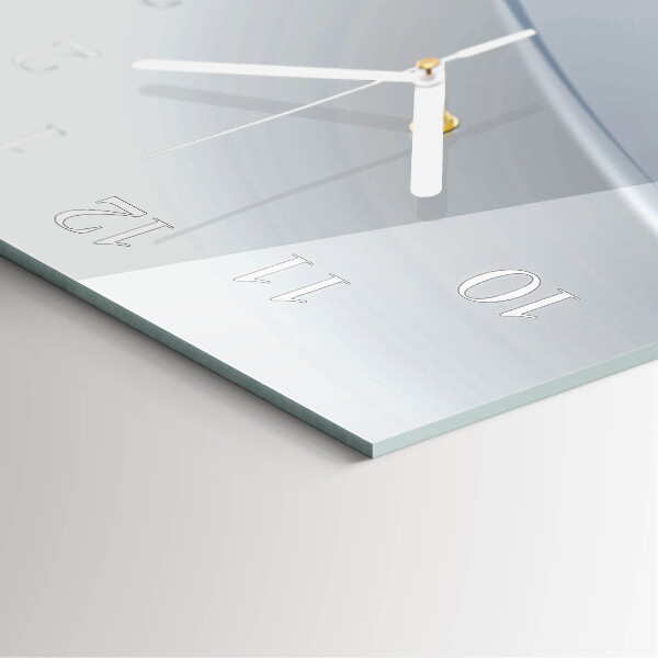 Vertical wall clock Abstract Lines