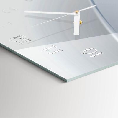 Vertical wall clock Abstract Lines