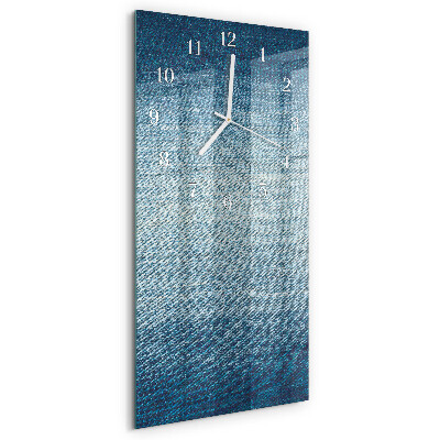 Vertical wall clock Plastic
