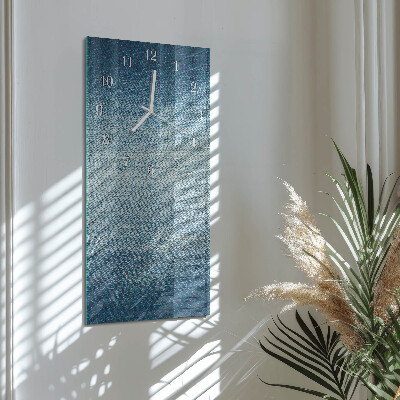Vertical wall clock Plastic