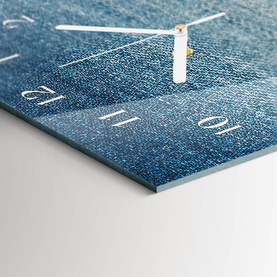 Vertical wall clock Plastic