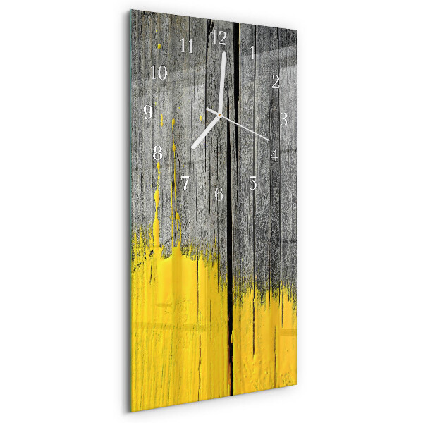 Vertical wall clock Wooden Board