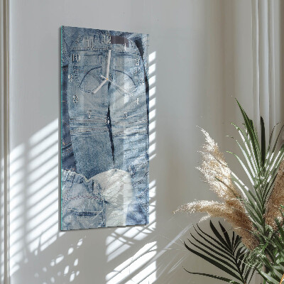 Vertical wall clock Pants