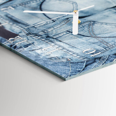 Vertical wall clock Pants