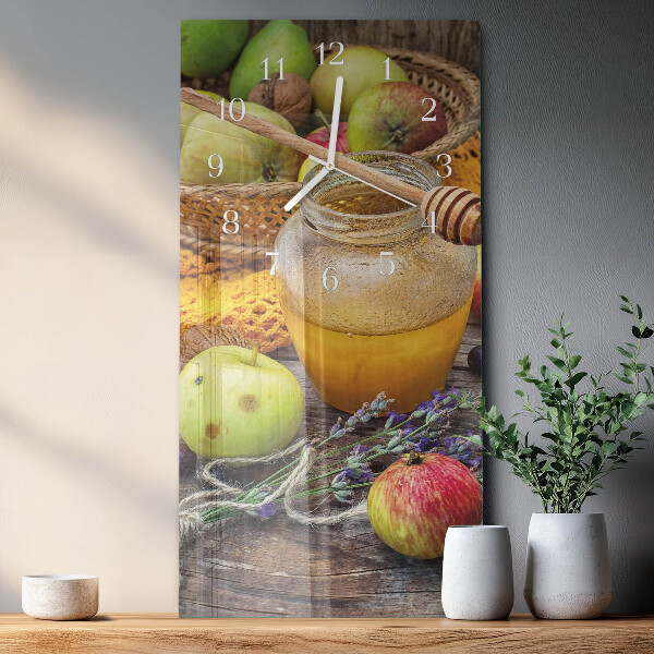 Vertical wall clock Autumn Table