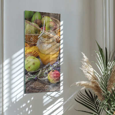 Vertical wall clock Autumn Table
