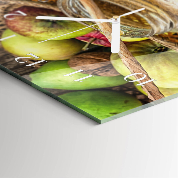 Vertical wall clock Autumn Table
