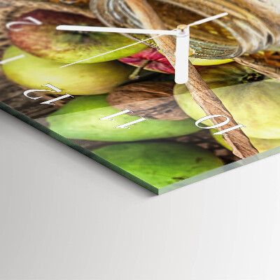 Vertical wall clock Autumn Table