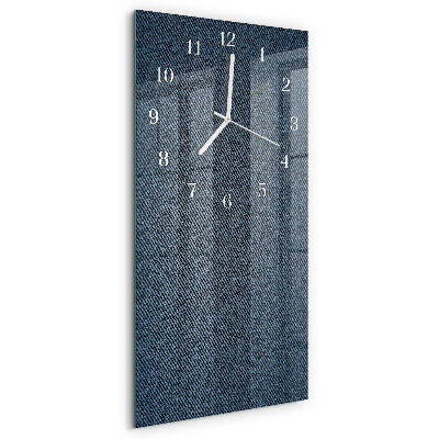 Vertical wall clock Plastic