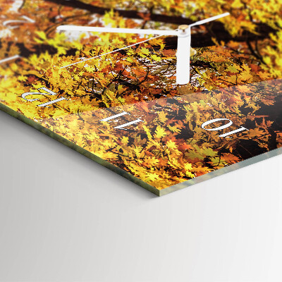 Vertical wall clock Tree