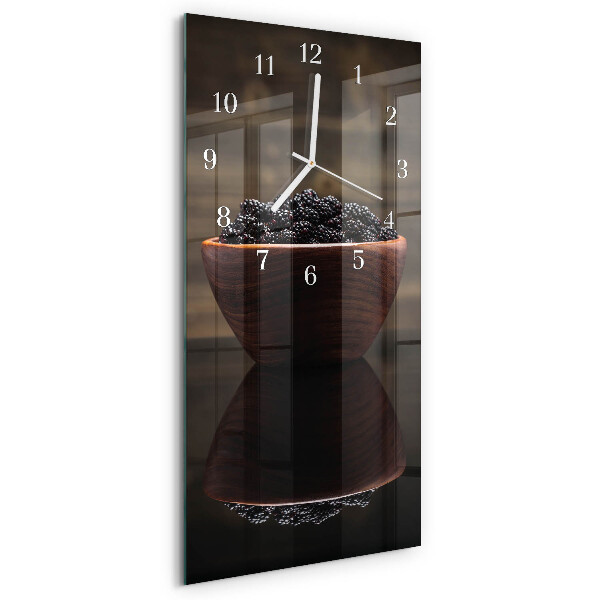 Vertical wall clock Blackberries