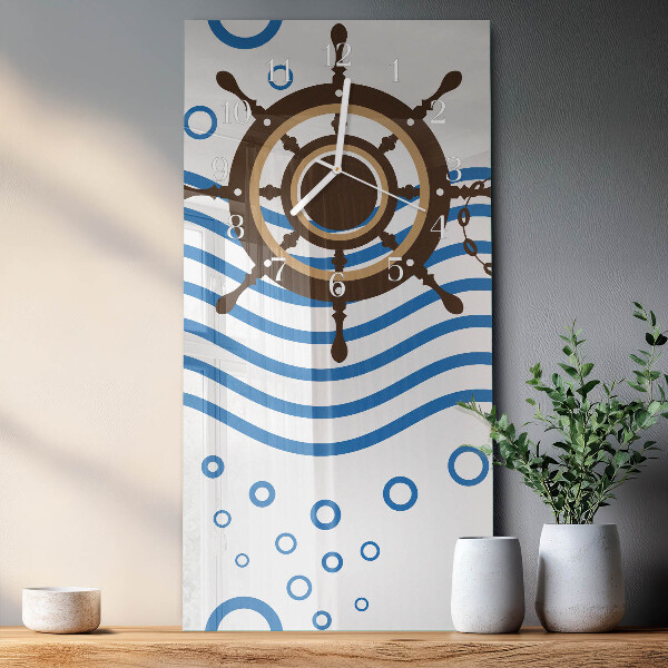 Vertical wall clock Stere