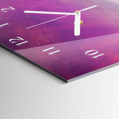 Vertical wall clock Lavender Field