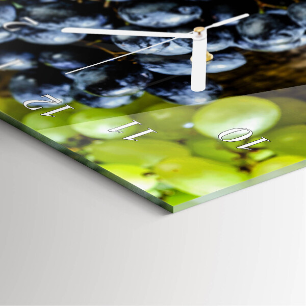 Vertical wall clock Grape