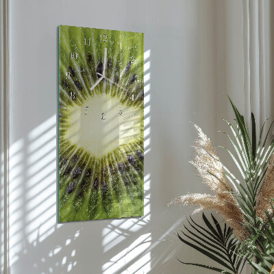 Vertical wall clock Kiwi
