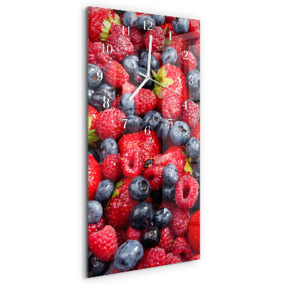 Vertical wall clock Berry Mix