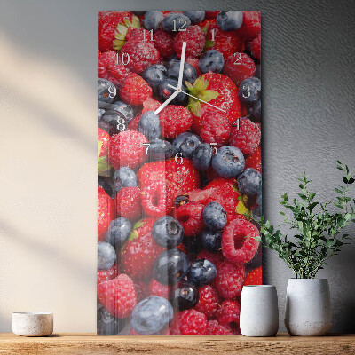 Vertical wall clock Berry Mix