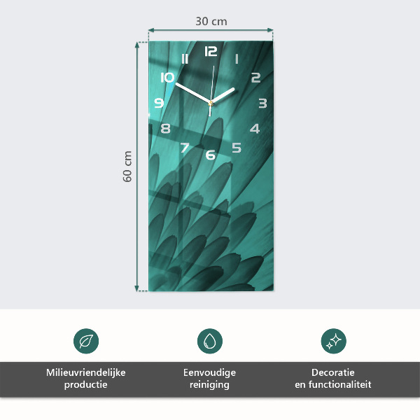 Vertical wall clock Appearance