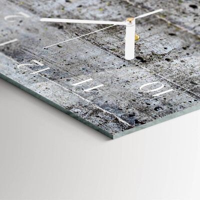 Vertical wall clock Floor