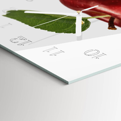 Vertical wall clock Fruit