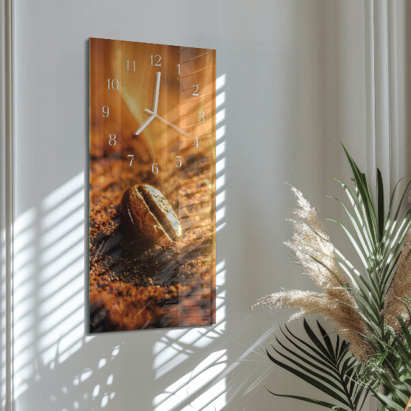 Vertical wall clock Caffeine Grain