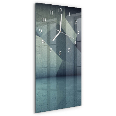 Vertical wall clock Plate