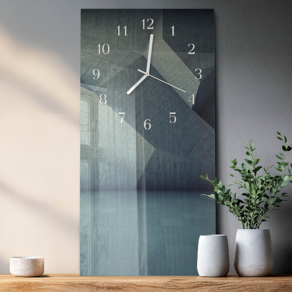 Vertical wall clock Plate