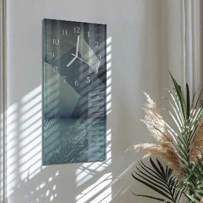 Vertical wall clock Plate