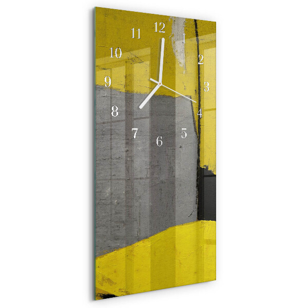Vertical wall clock Confusion