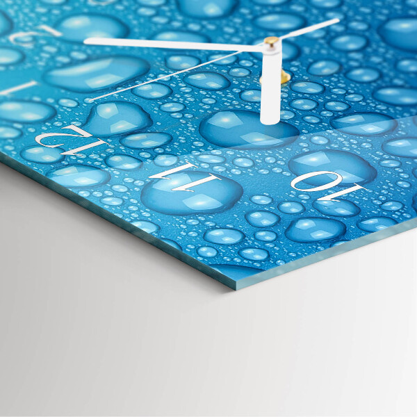 Vertical wall clock Drop of Water