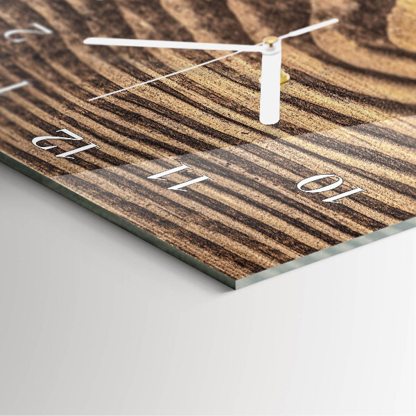 Vertical wall clock Wood
