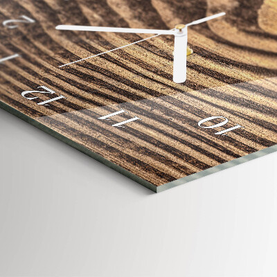 Vertical wall clock Wood