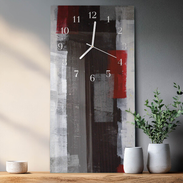 Vertical wall clock Abstraction