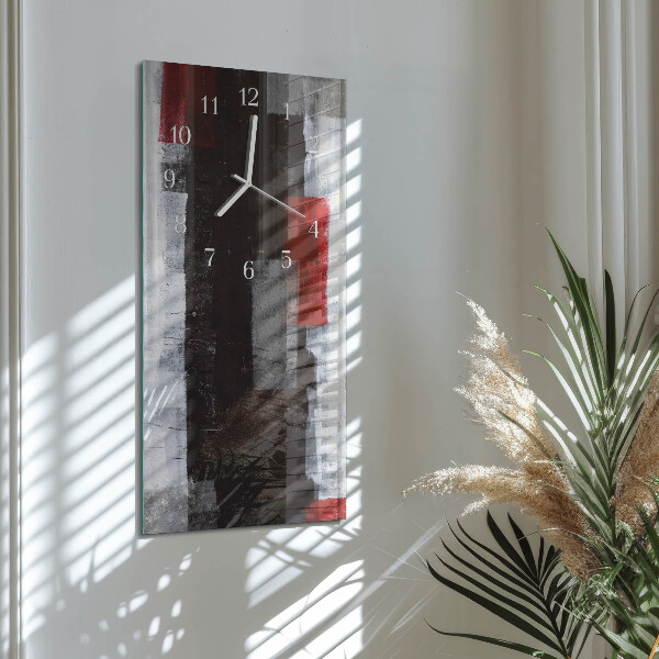 Vertical wall clock Abstraction