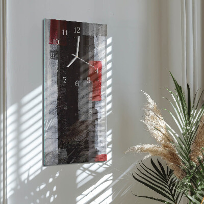 Vertical wall clock Abstraction