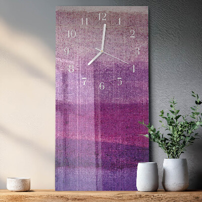 Vertical wall clock Canvas