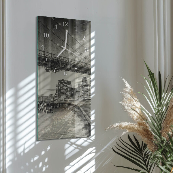 Vertical wall clock Perspectives