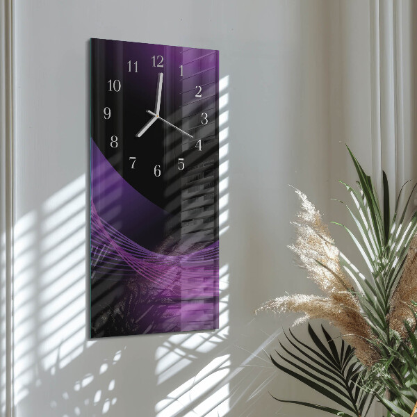 Vertical wall clock Abstraction