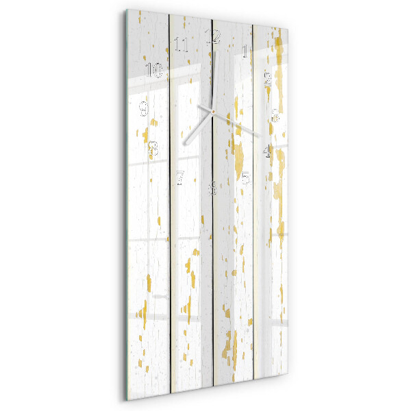 Vertical wall clock Wooden Floor