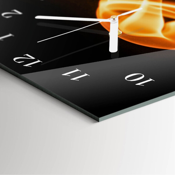 Vertical wall clock Abstraction