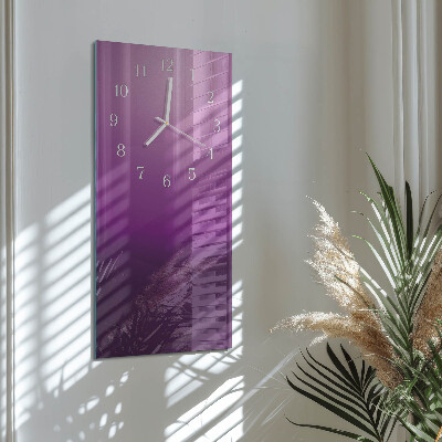 Vertical wall clock Material