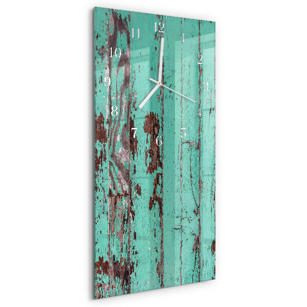 Vertical wall clock Wooden Wall