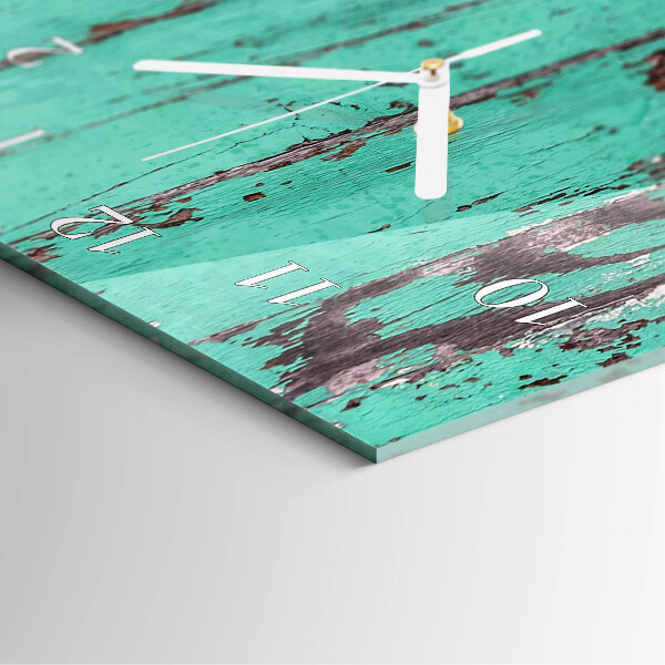Vertical wall clock Wooden Wall